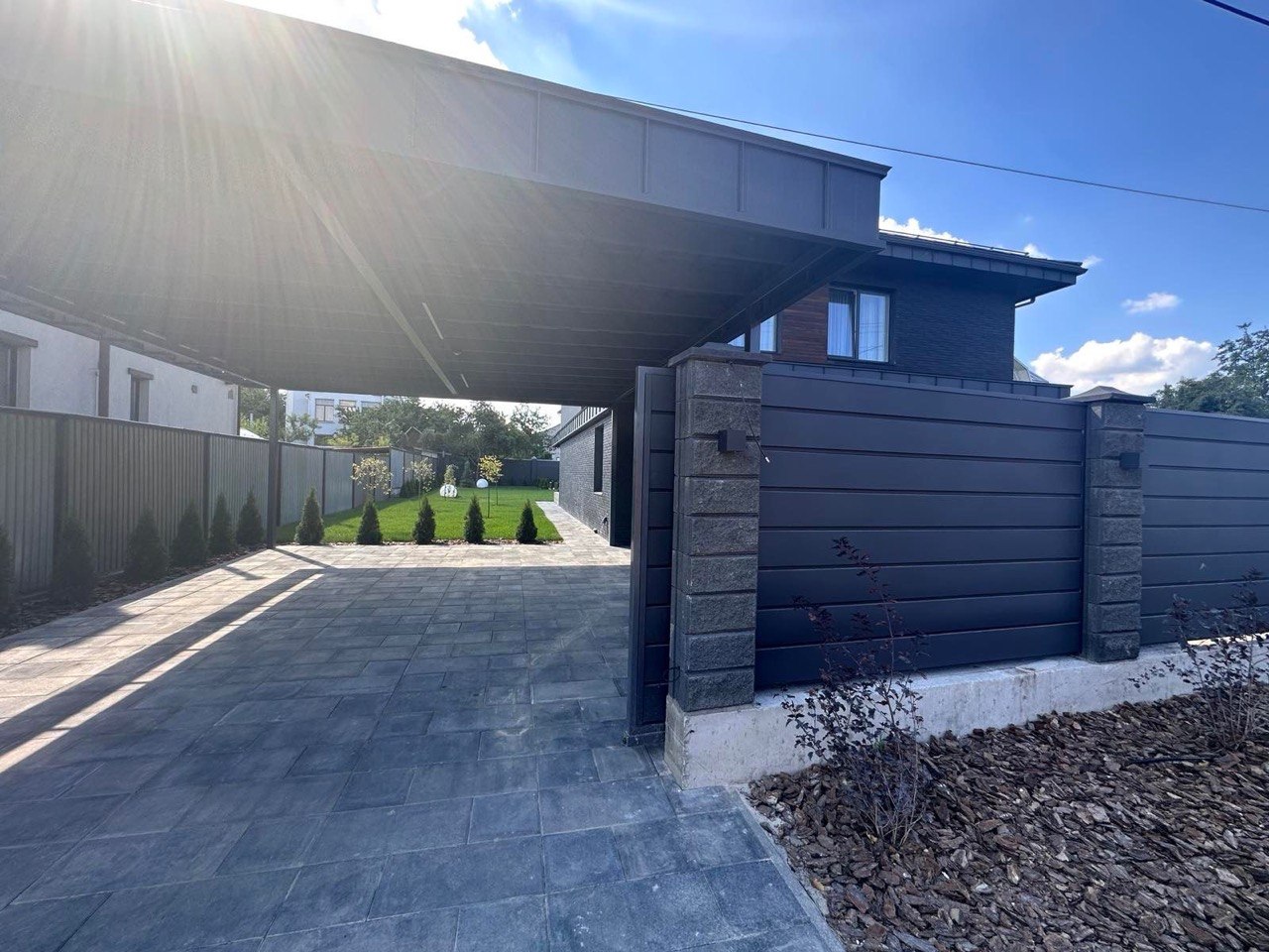 Навес для авто в Киеве